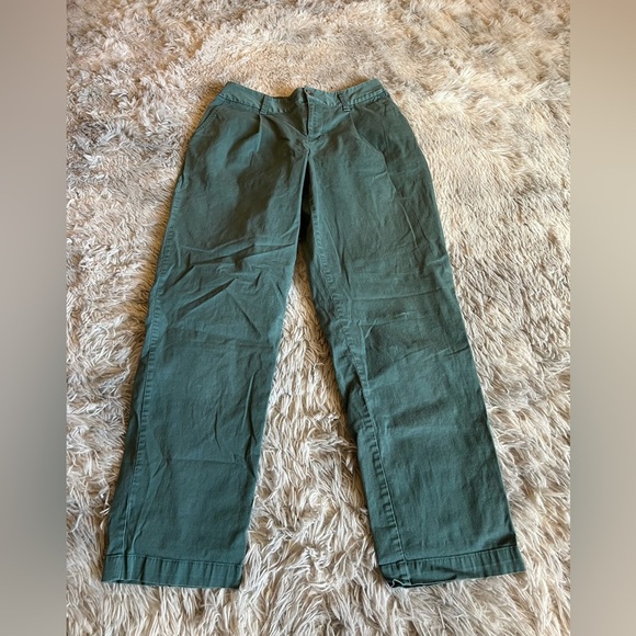 A new day green pull on pants - Picture 1 of 3
